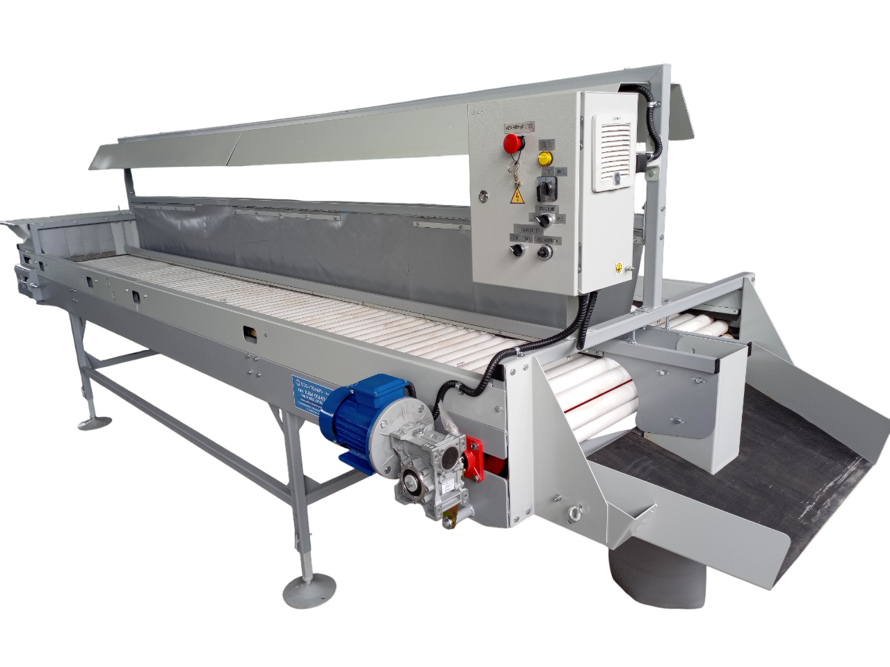 Переборочный стол роликовый (инспекционный)